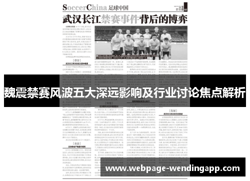 魏震禁赛风波五大深远影响及行业讨论焦点解析